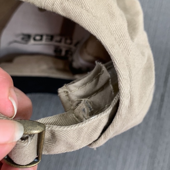 Laclede Wire Baseball Hat Mens Adjustable Beige Black Strapback Cap RCC - Picture 13 of 14